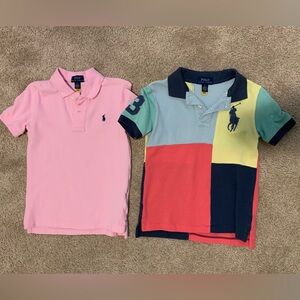 2 polo shirts